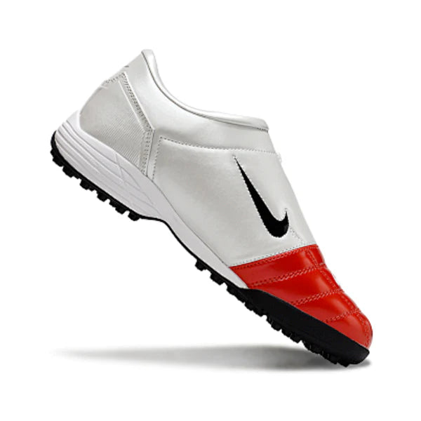 Nike Total 90 III Kids Turf TF Football Boot White and Red