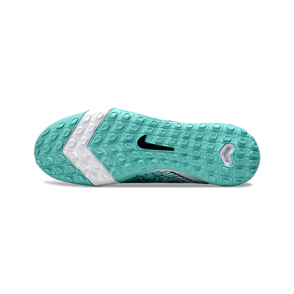 Nike Zoom Mercurial Superfly 10 Elite Kids Light Blue Turf TF Football Boot