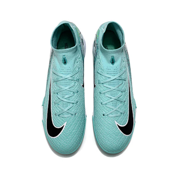 Nike Zoom Mercurial Superfly 10 Elite Kids Light Blue Turf TF Football Boot