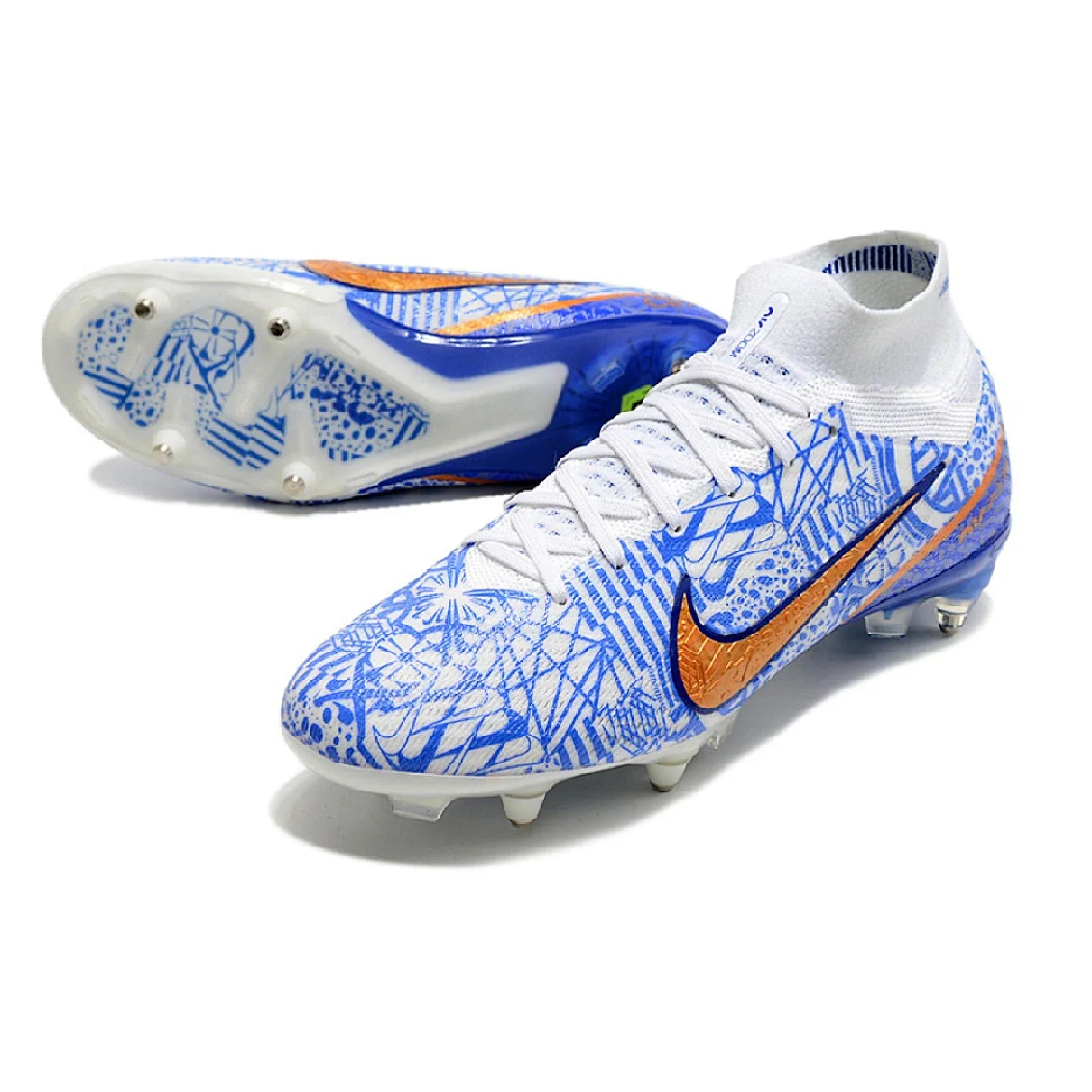 Nike Zoom Mercurial Superfly 9 Elite SG Blue CR7