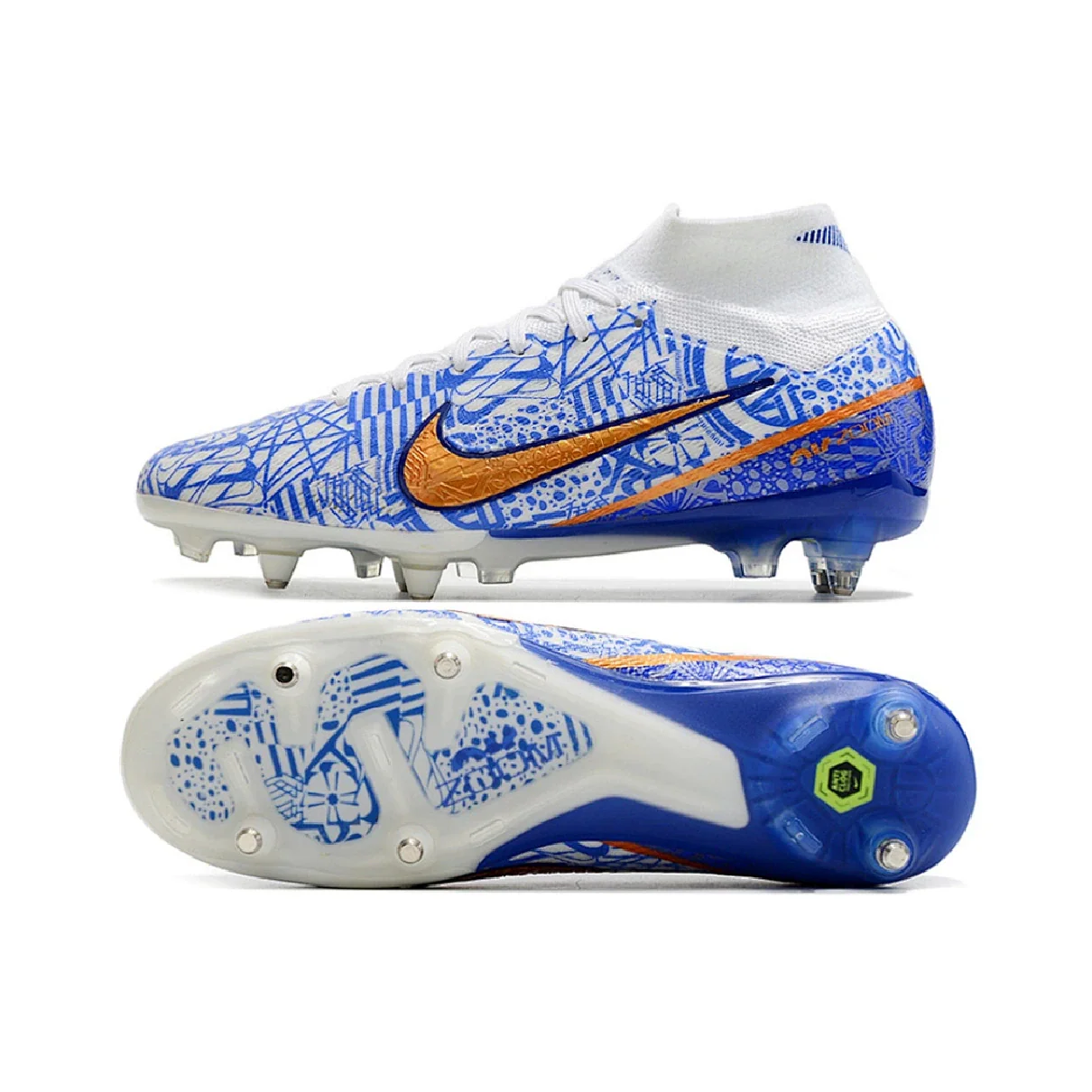 Nike Zoom Mercurial Superfly 9 Elite SG Blue CR7