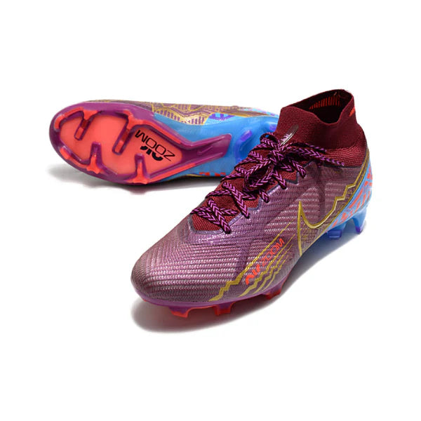 Nike Zoom Mercurial Superfly 9 Elite Purple Mbappe FG Kids