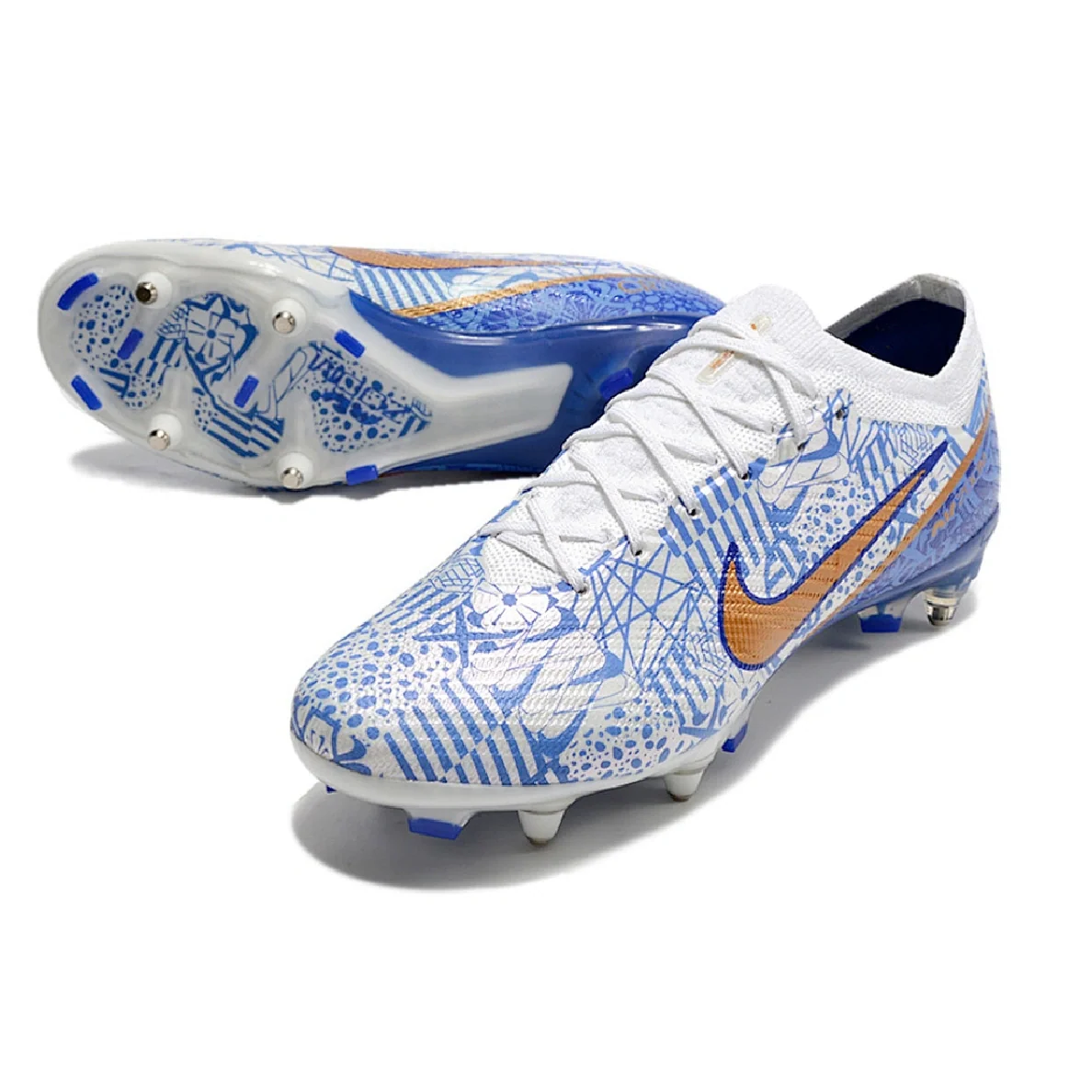 Nike Zoom Mercurial Vapor 15 Elite SG Blue CR7