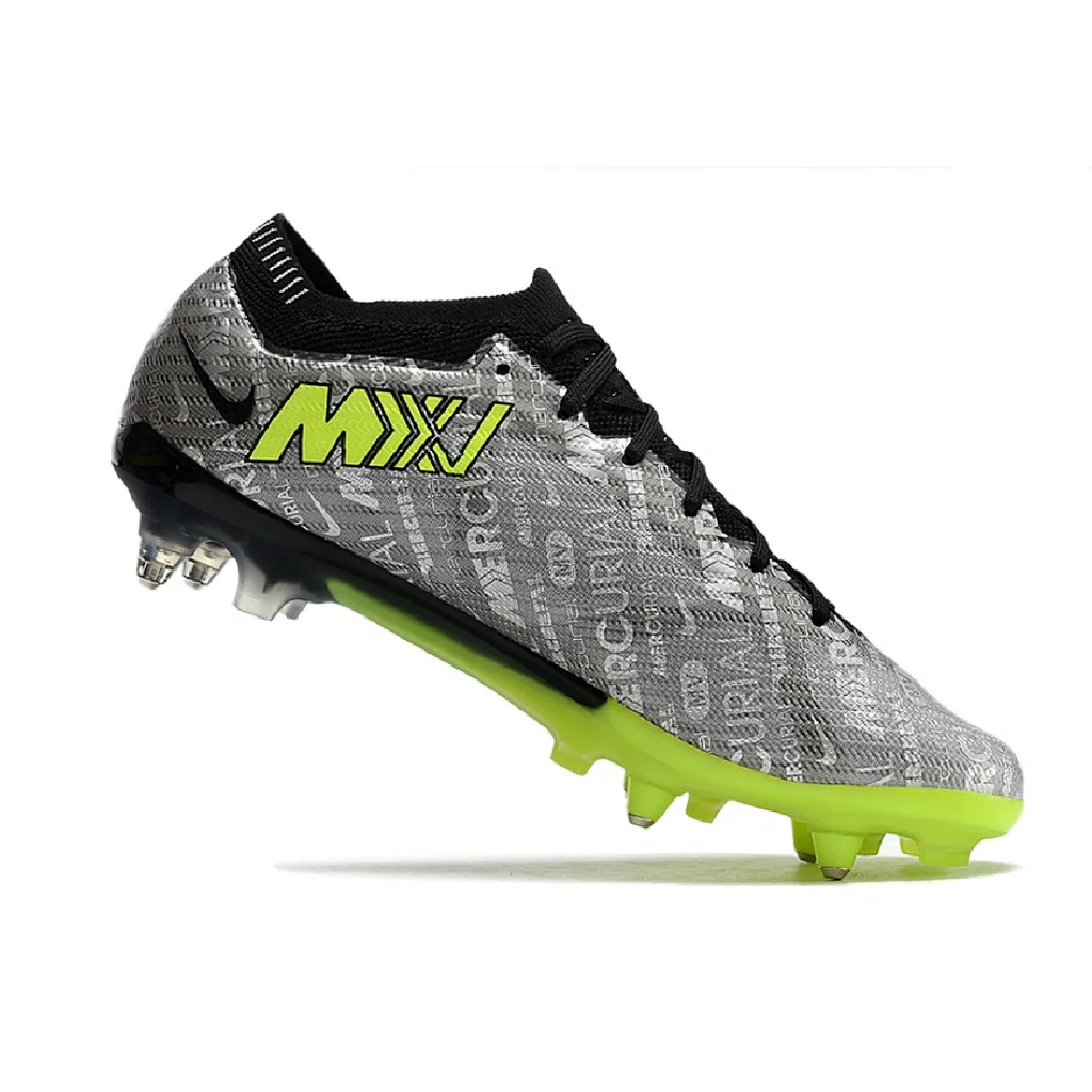 Nike Zoom Mercurial Vapor 15 Elite SG Gray and Green