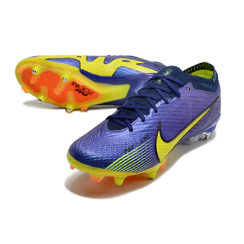 Nike Zoom Mercurial Vapor 15 Elite Purple and Green SG