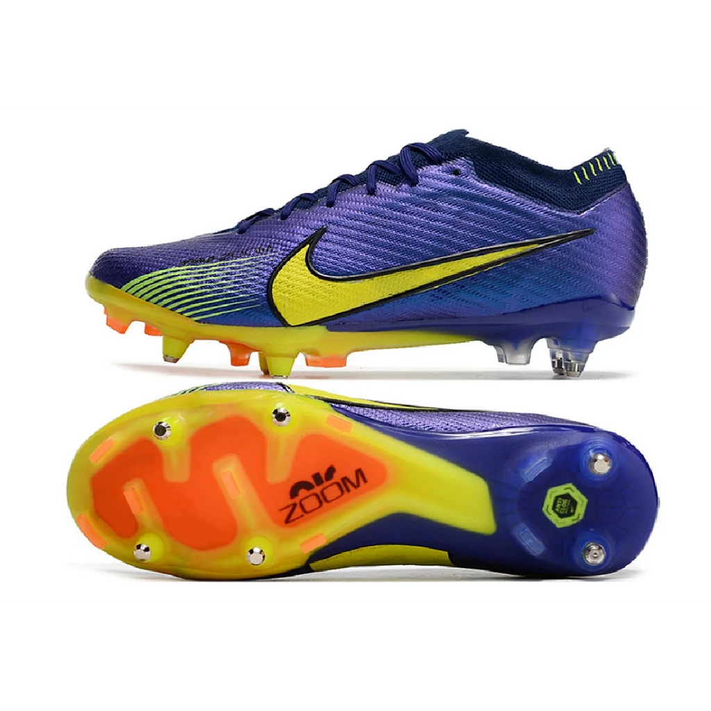 Nike Zoom Mercurial Vapor 15 Elite Purple and Green SG