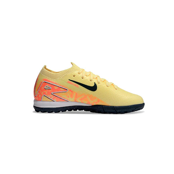 Nike Zoom Mercurial Vapor 16 Elite Mbappe Yellow Pack Turf TF Kids Football Boot