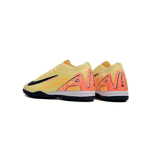 Nike Zoom Mercurial Vapor 16 Elite Mbappe Yellow Pack Turf TF Kids Football Boot