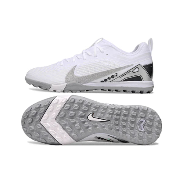 Nike Zoom Mercurial Vapor 16 Pro White and Silver Vini Kids TF