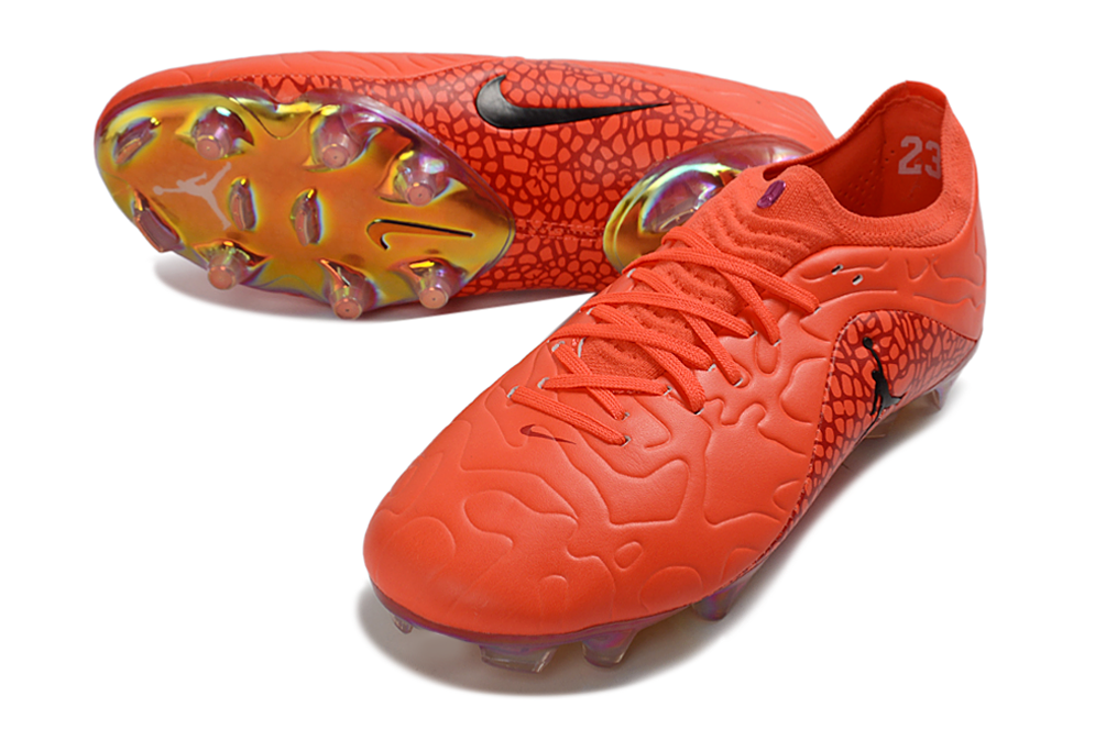 Nike x Jordan Tiempo 11 Legend Elite Red Firm Ground FG Scarpe da Calcio