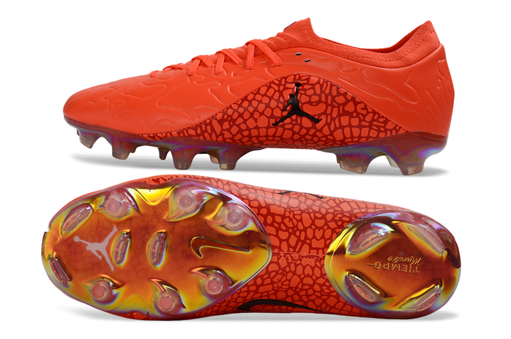 Nike x Jordan Tiempo 11 Legend Elite Red Firm Ground FG Scarpe da Calcio