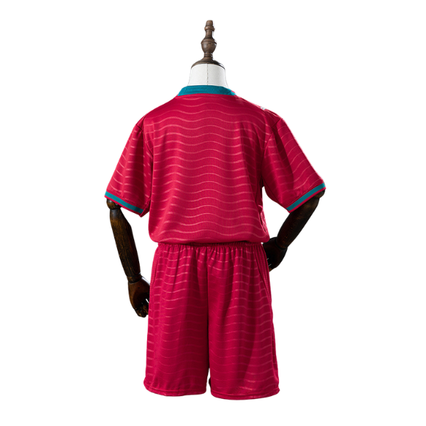Portugal Puma 2026 Home Kids Version Football T-Shirt + Shorts Kit