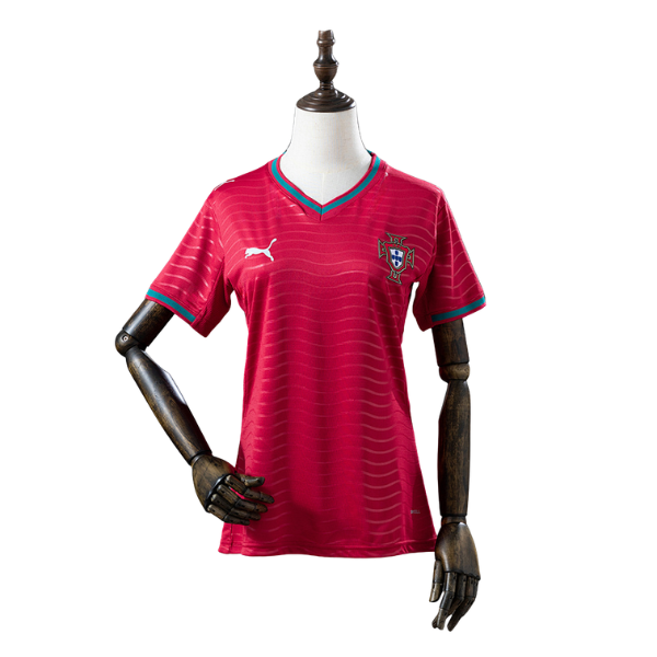 Portugal Puma 2026 Home Woman Version Football T-Shirt