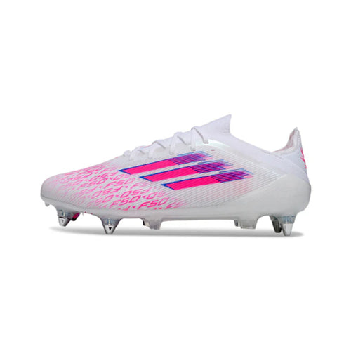 Adidas F50 Primeknit Elite White and Pink SG