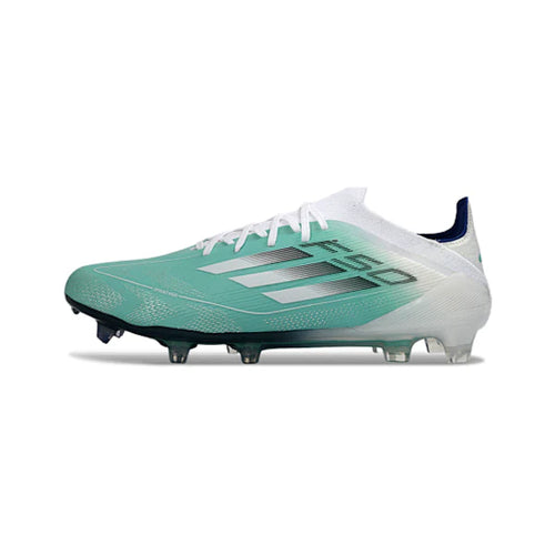 Adidas F50 Primeknit Elite White and Silver FG