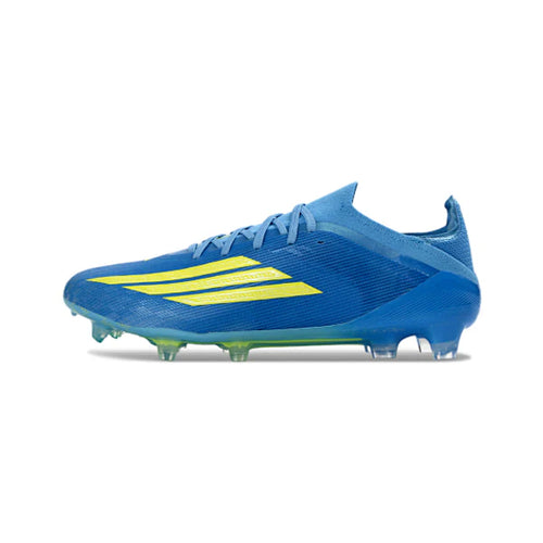 Adidas F50 Primeknit Elite Blue and Yellow FG