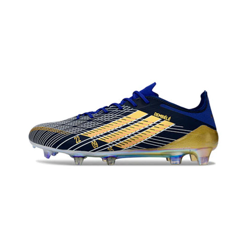 Adidas F50 Elite Dembele Golden and Blue FG