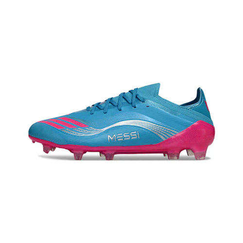 Adidas F50 Primeknit Elite Messi Blue and Pink FG