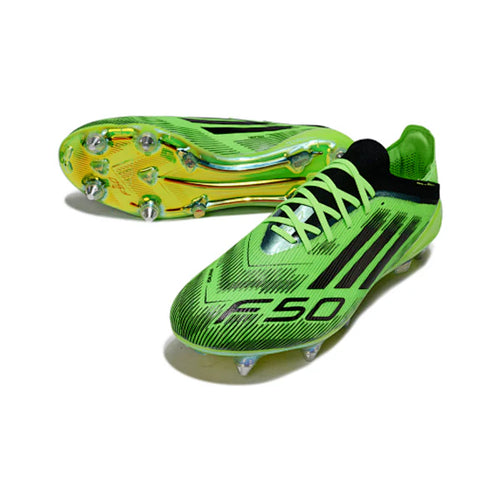 Adidas F50 Primeknit Elite Green and Black SG
