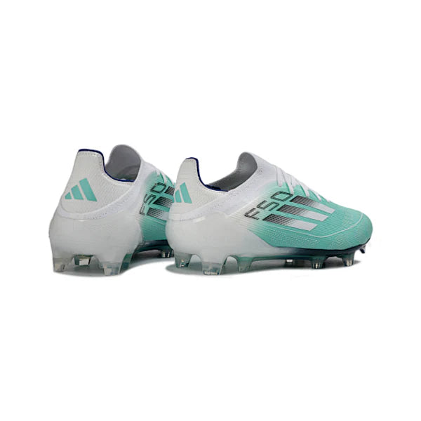 Adidas F50 Primeknit Elite White and Silver FG