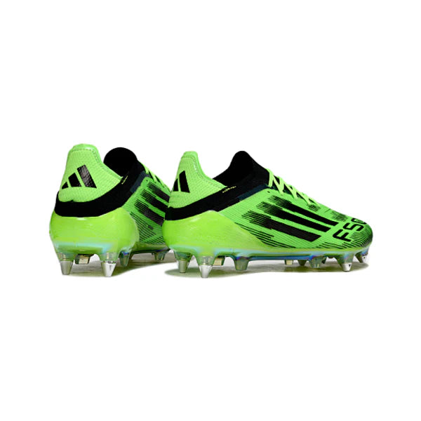 Adidas F50 Primeknit Elite Green and Black SG