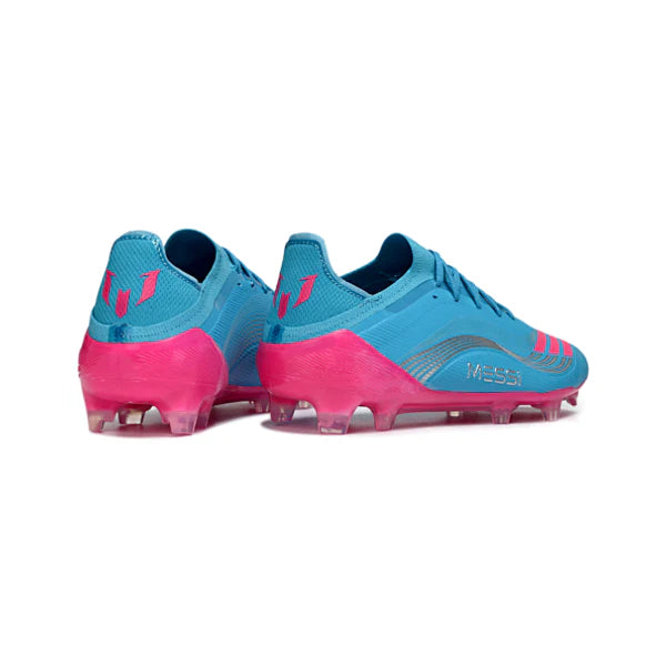 Adidas F50 Primeknit Elite Messi Blue and Pink FG