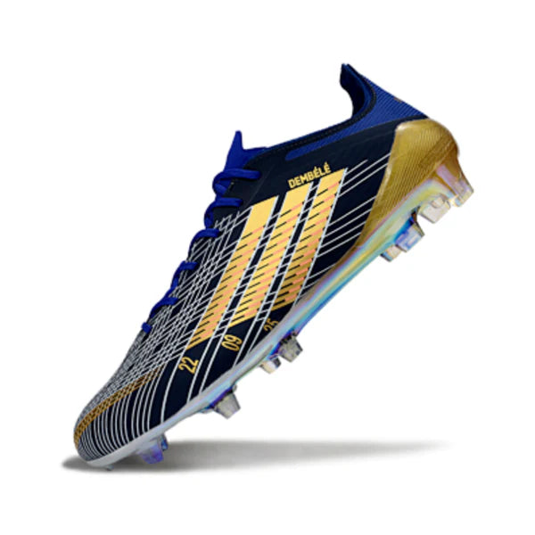 Adidas F50 Elite Dembele Golden and Blue FG