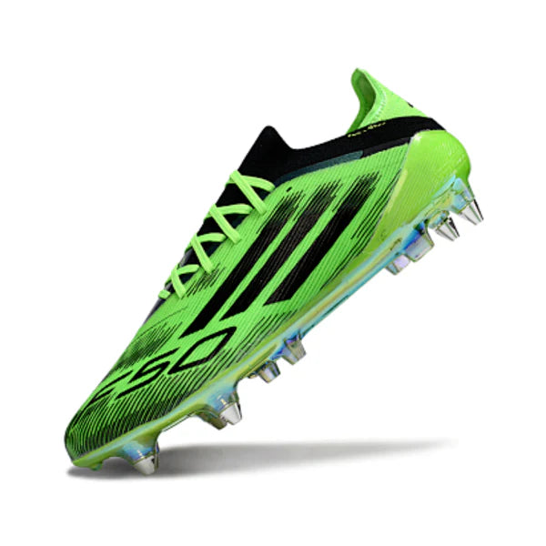 Adidas F50 Primeknit Elite Green and Black SG