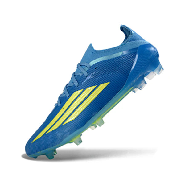 Adidas F50 Primeknit Elite Blue and Yellow FG