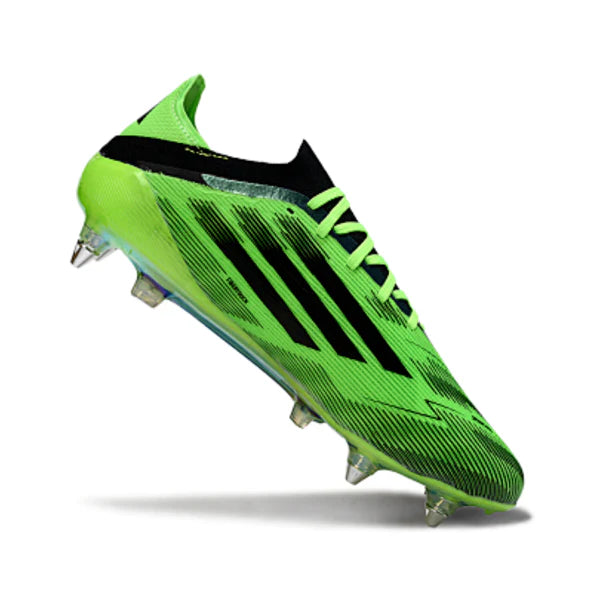 Adidas F50 Primeknit Elite Green and Black SG