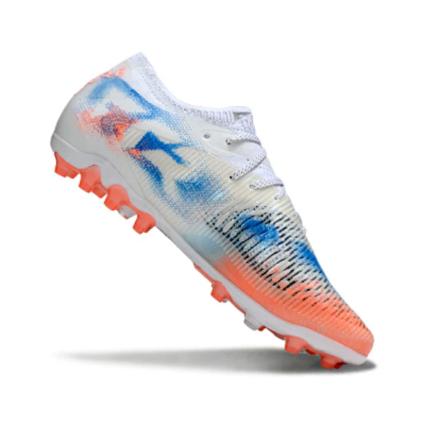 Puma Future 8 Low Cut White Orange and Blue AG