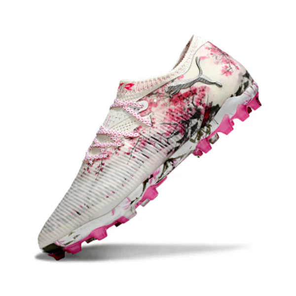 Puma Future 8 Low Cut White and Pink AG