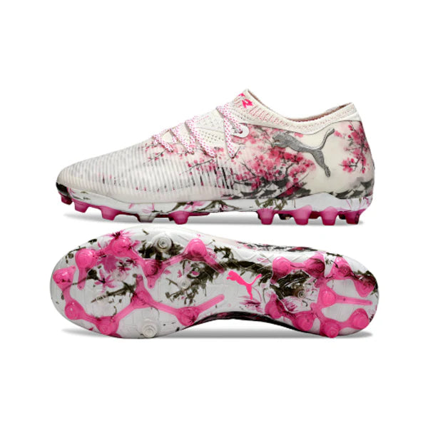 Puma Future 8 Low Cut White and Pink AG