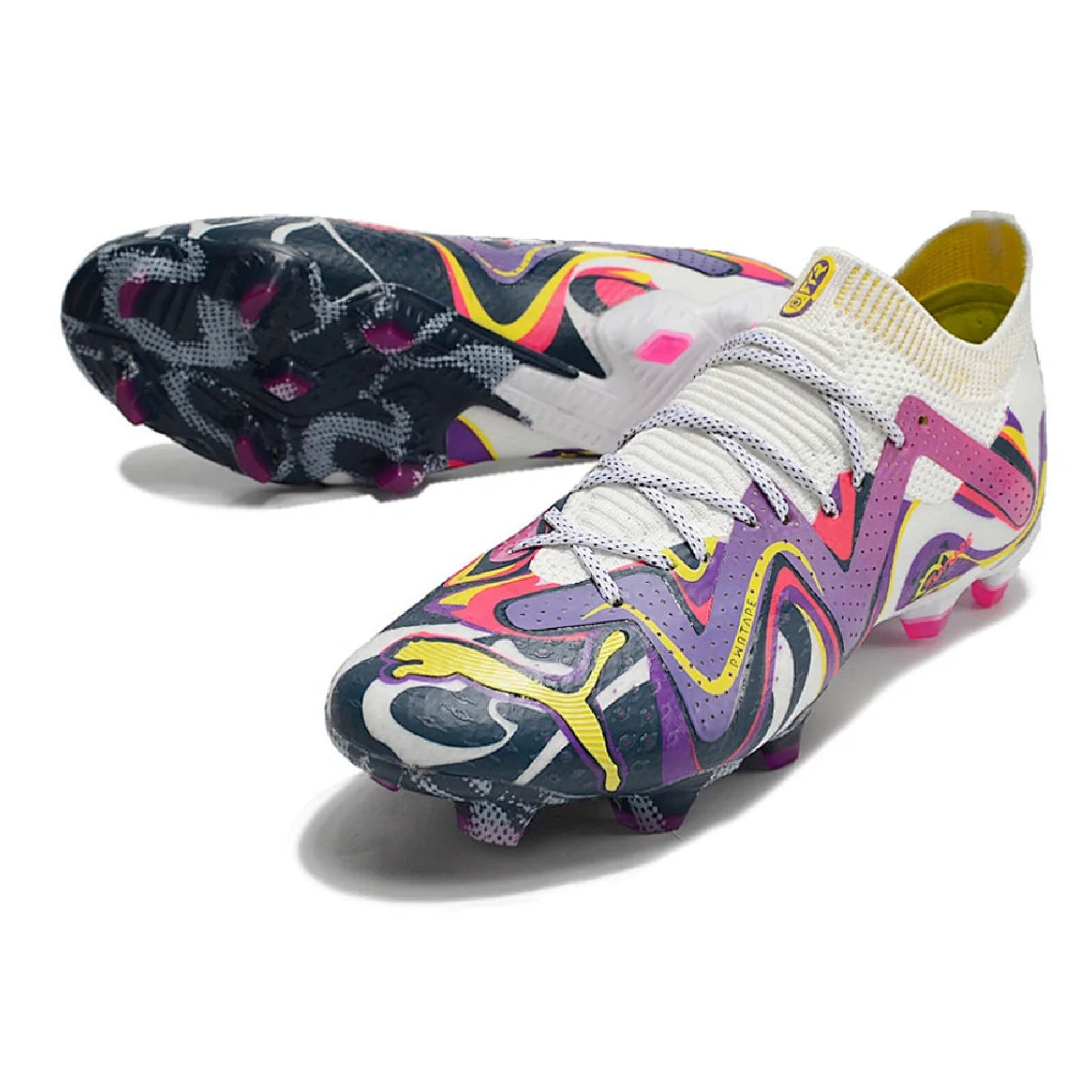 Puma Future Ultimate Creativity Pack Black and Yellow FG