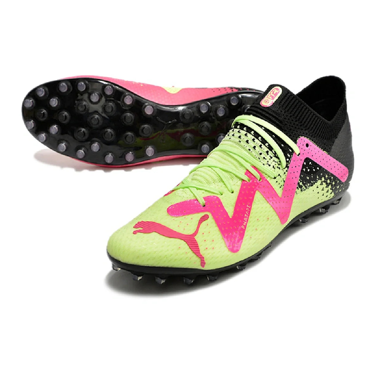 Puma Future Ultimate Green and Pink MG