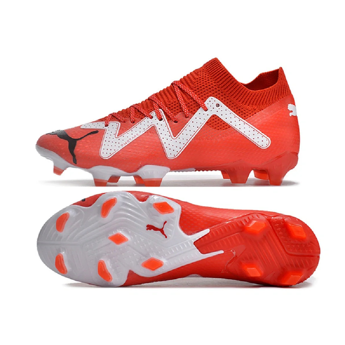 Puma Future Ultimate Red and White FG
