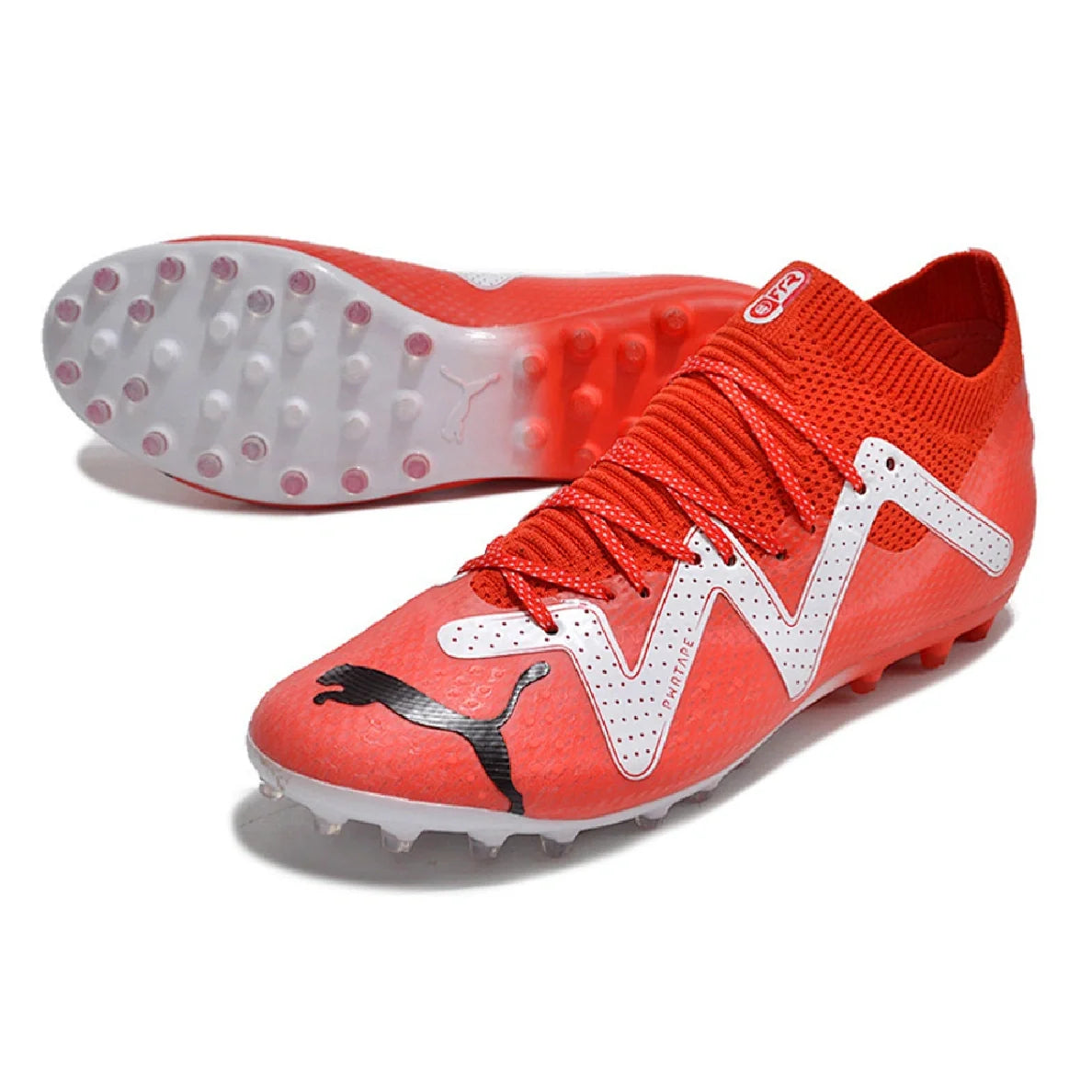 Puma Future Ultimate Red and White MG