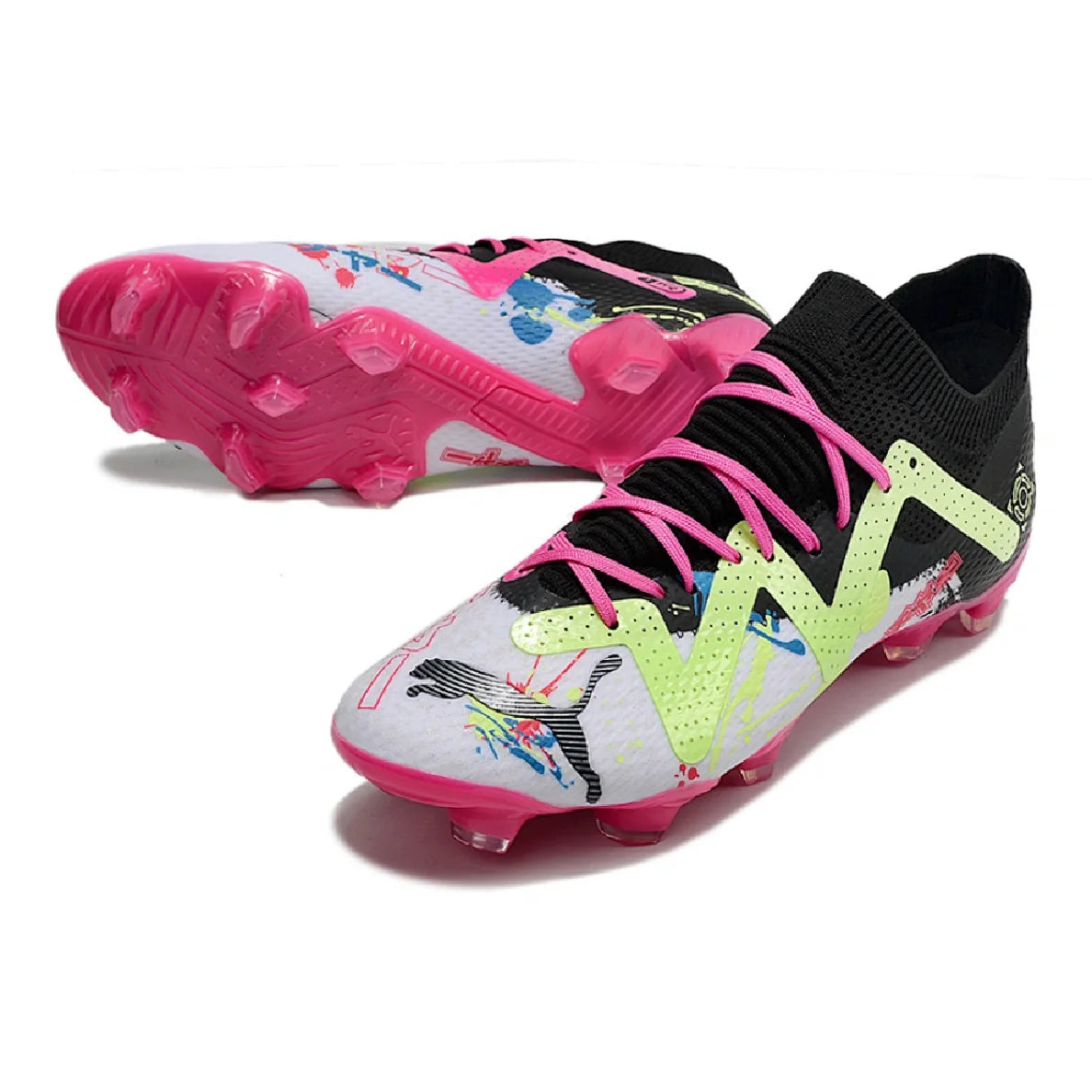 Puma Future Ultimate Tokyo Pack Black and Yellow FG