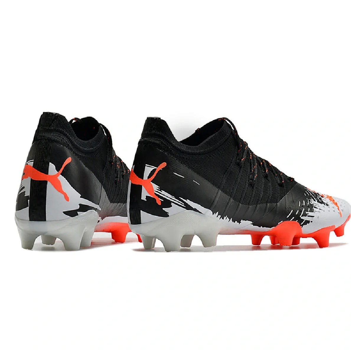 Puma Future Z 1.3 Black White and Orange FG
