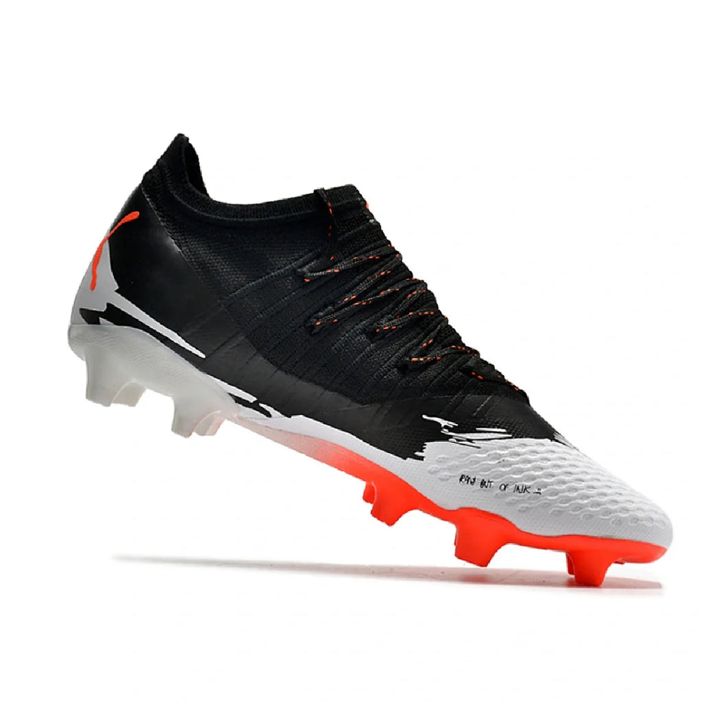 Puma Future Z 1.3 Black White and Orange FG