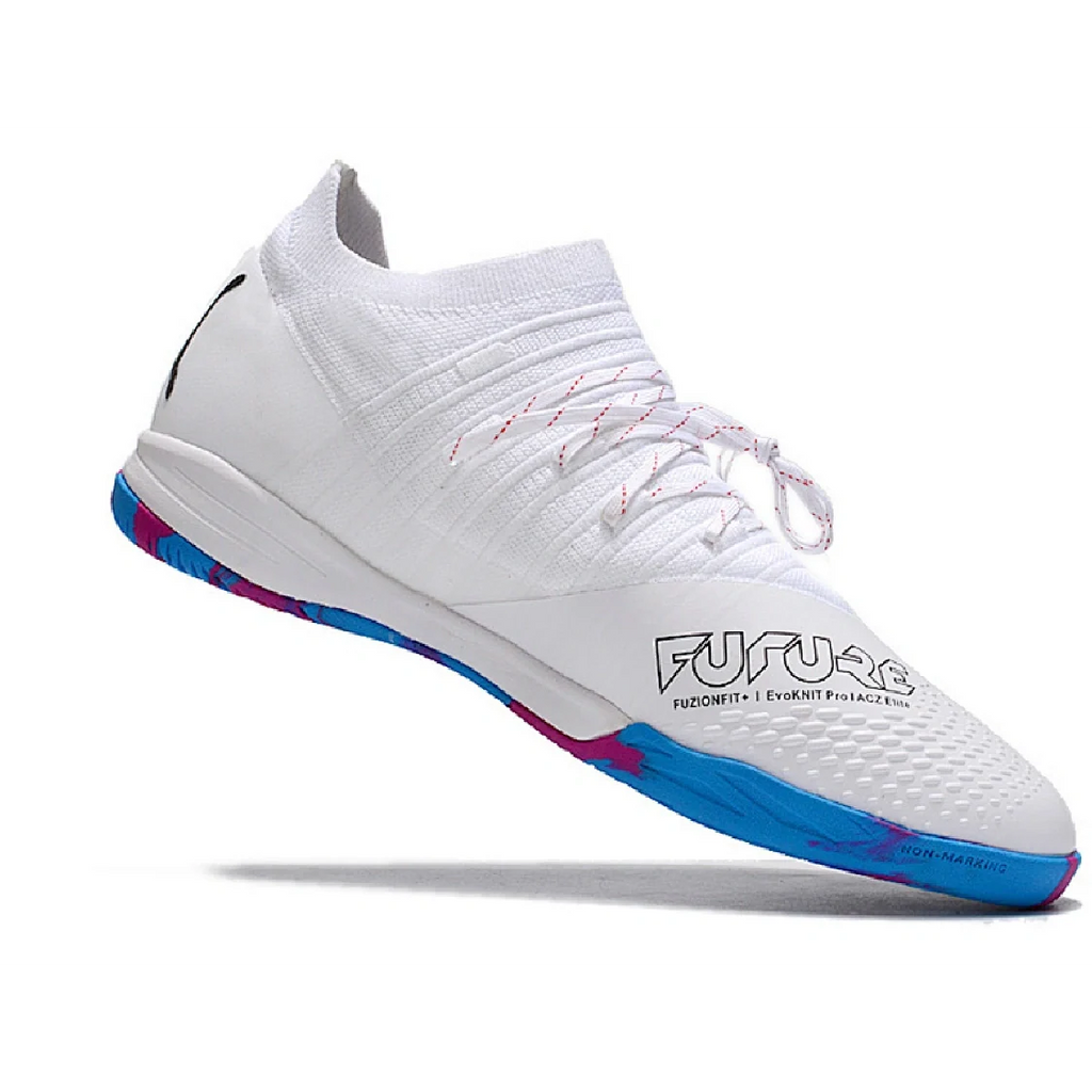 Puma Future Z 1.3 White Blue and Pink IC