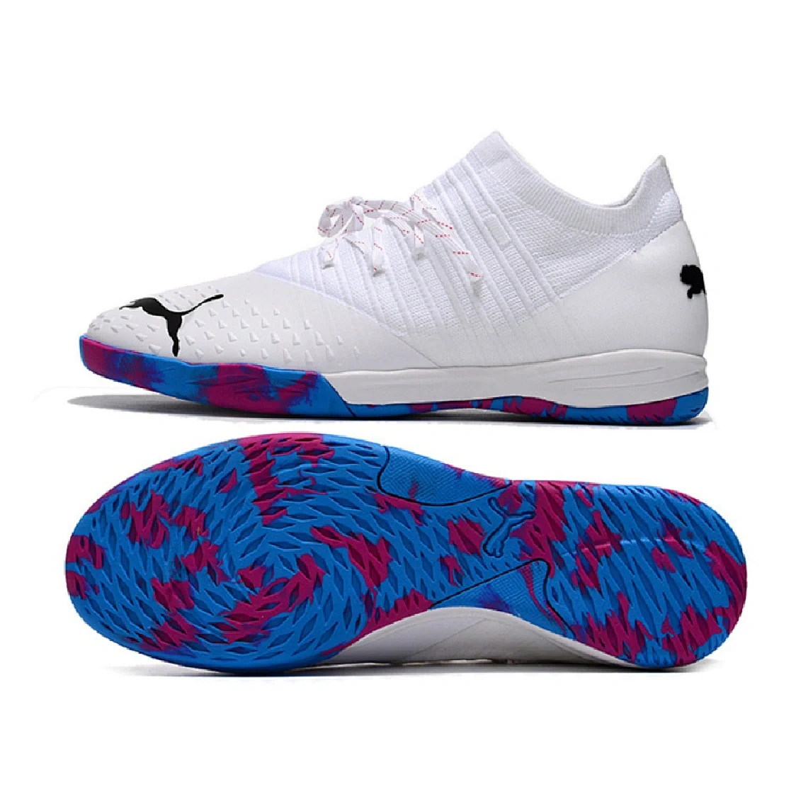 Puma Future Z 1.3 White Blue and Pink IC