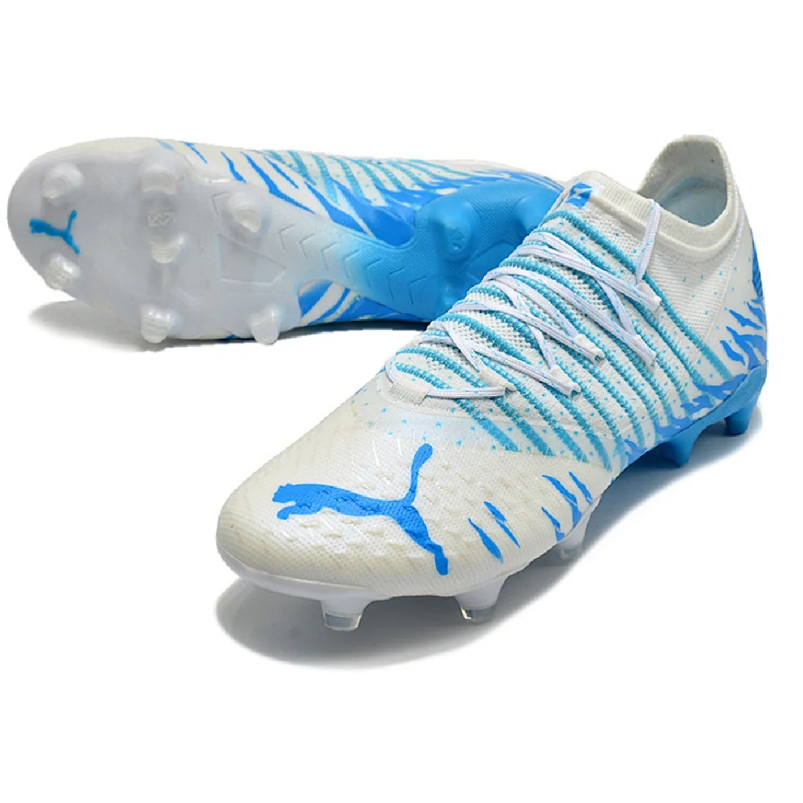 Puma Future Z 1.3 White and Blue FG