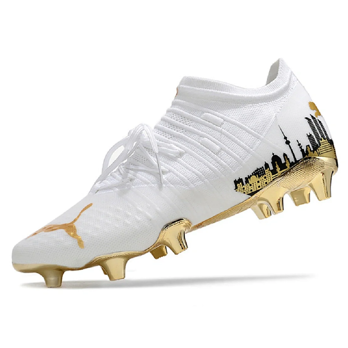 Puma Future Z1.3 White and Gold FG