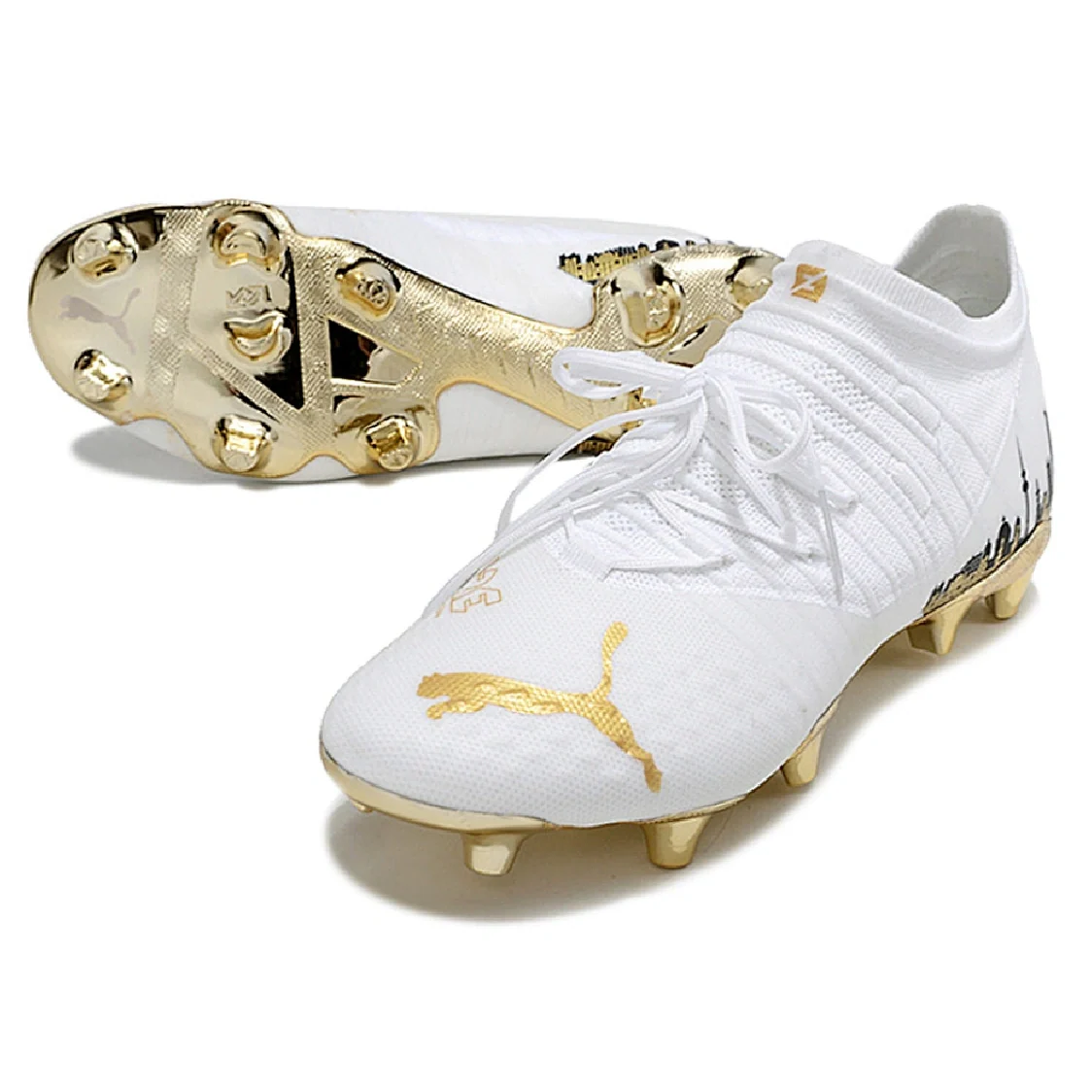 Puma Future Z1.3 White and Gold FG