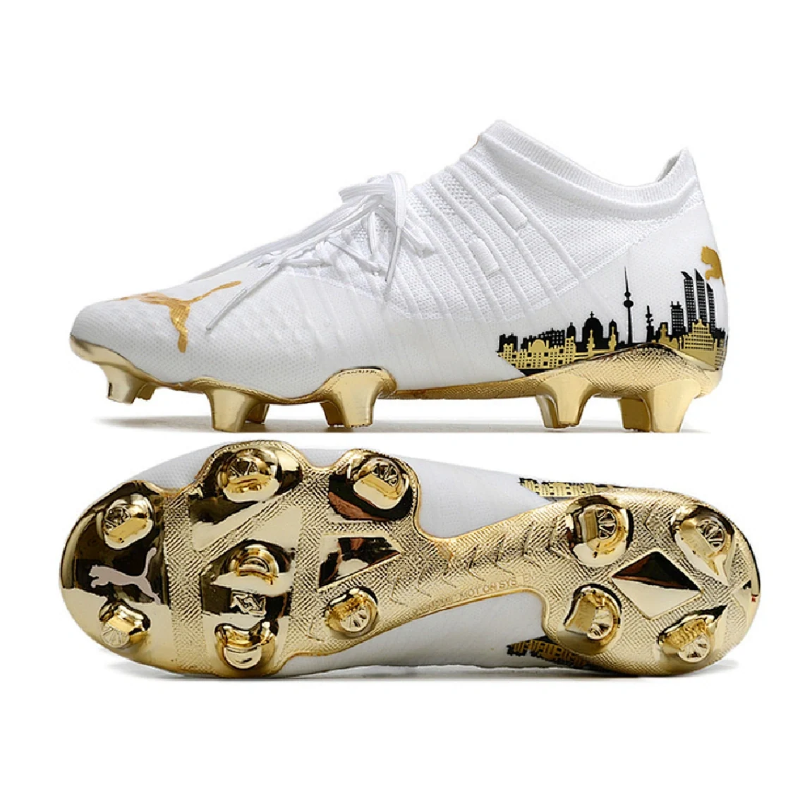 Puma Future Z1.3 White and Gold FG