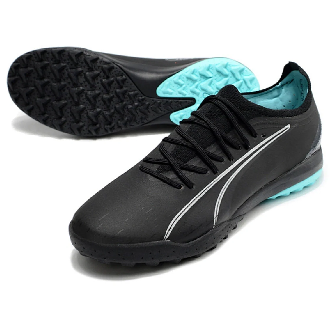 Puma Ultra Ultimate Black and Blue TF