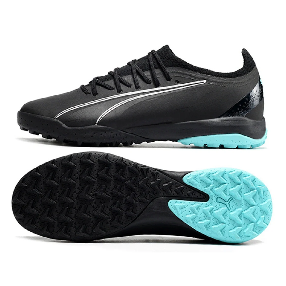 Puma Ultra Ultimate Black and Blue TF