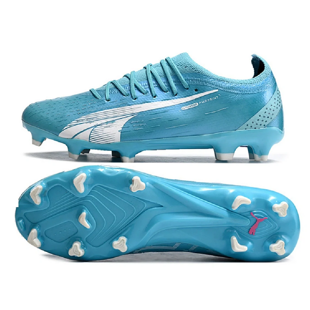 Puma Ultra Ultimate Blue and Pink FG