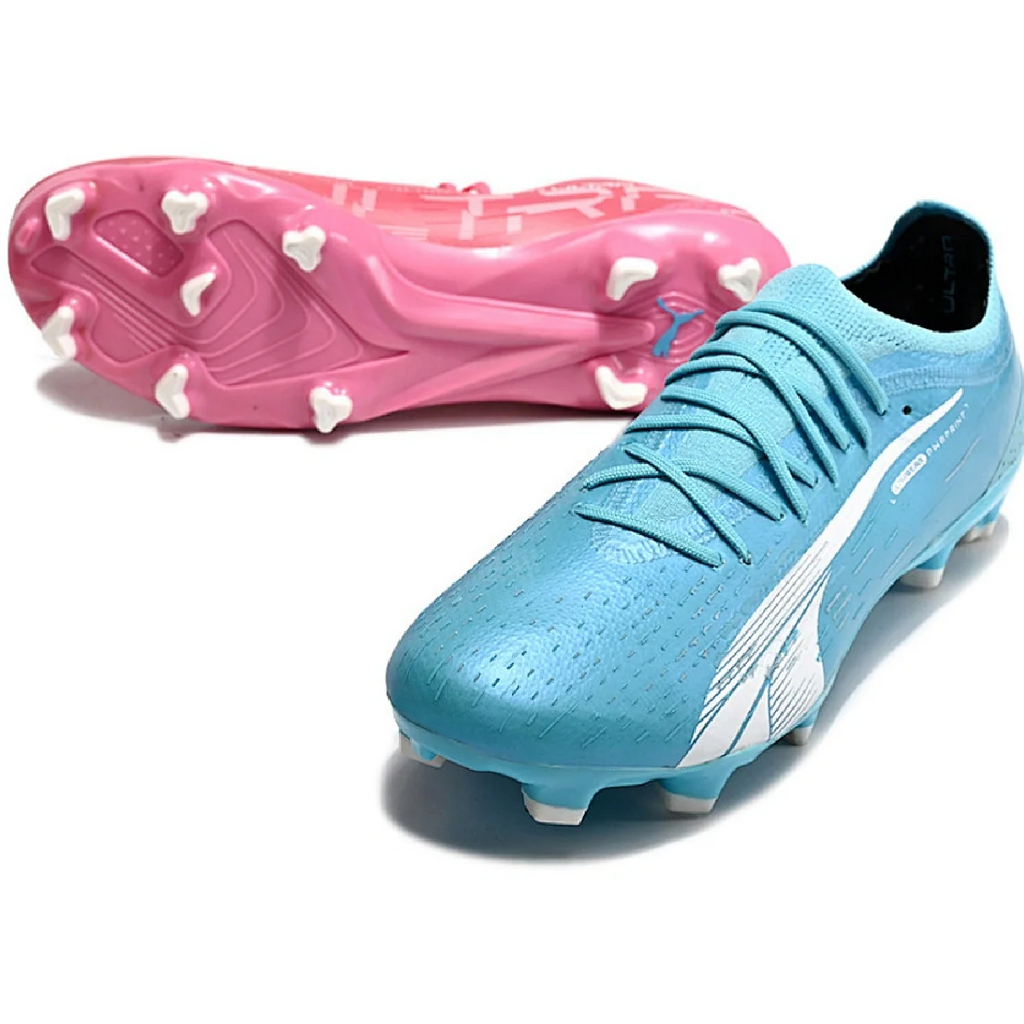 Puma Ultra Ultimate Blue and Pink FG